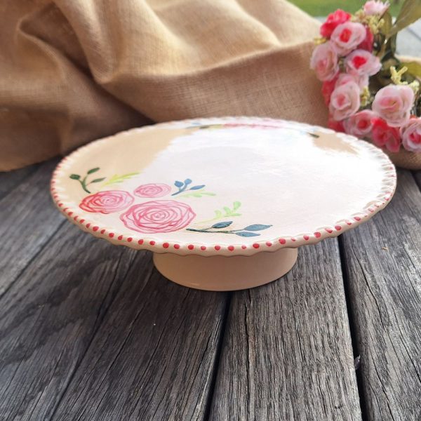 Keramični podstavek za torto